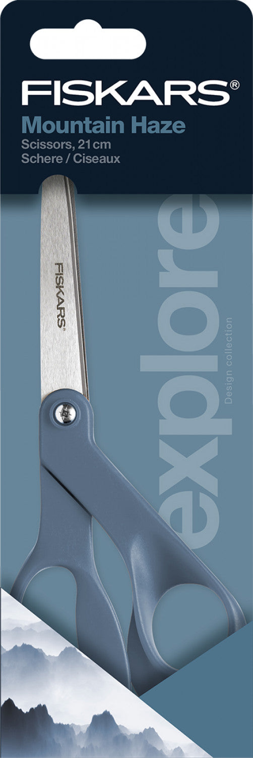 Fiskars Universal Limited Edition Design Collection Scissors - Mountain Haze- 8"/21cm