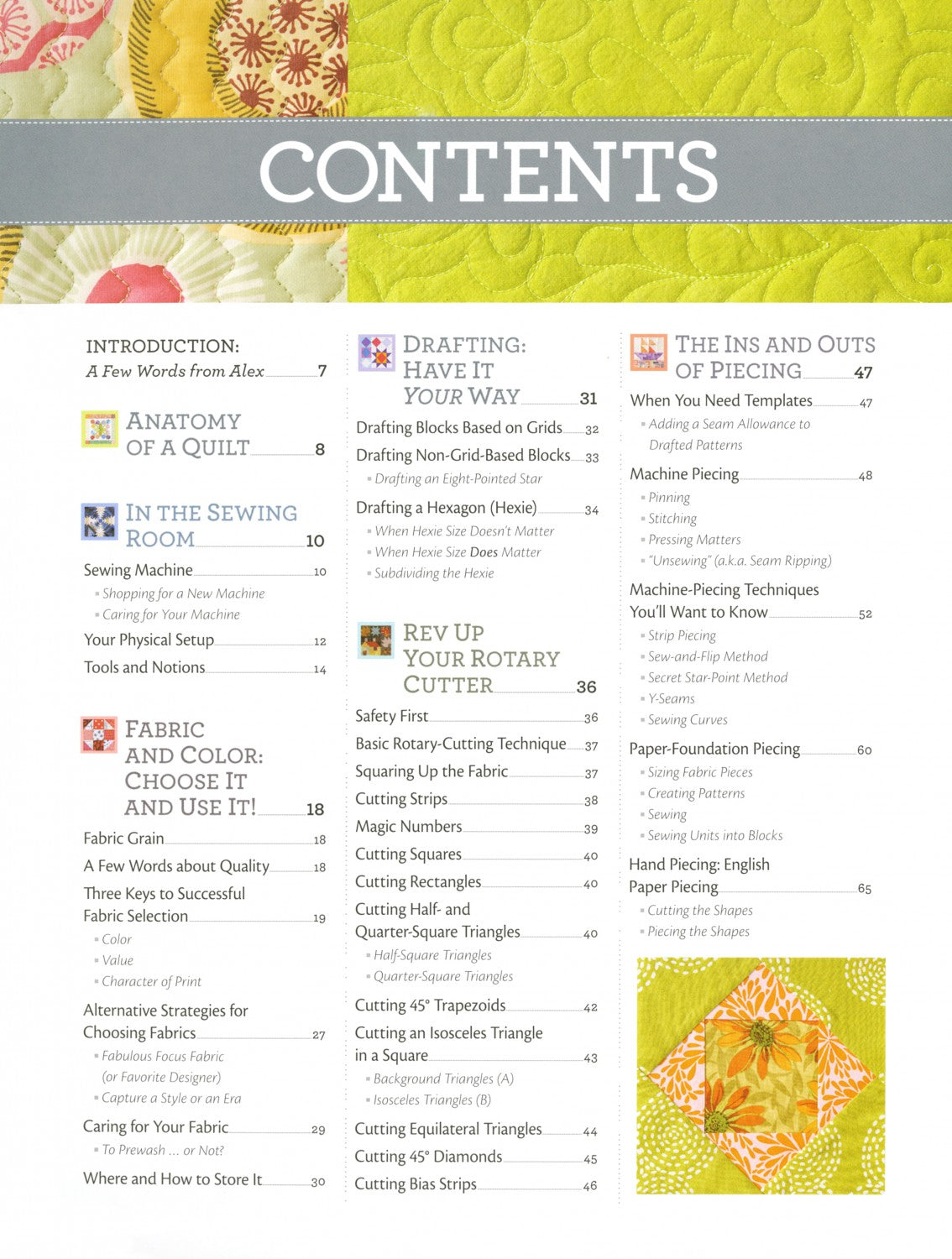 All Things Quilting with Alex Anderson - Book