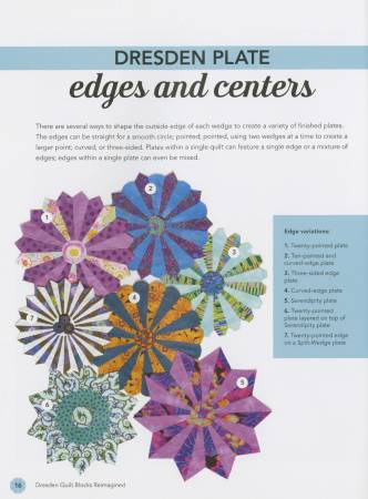 Dresden Quilt Blocks Reimagined # 11333