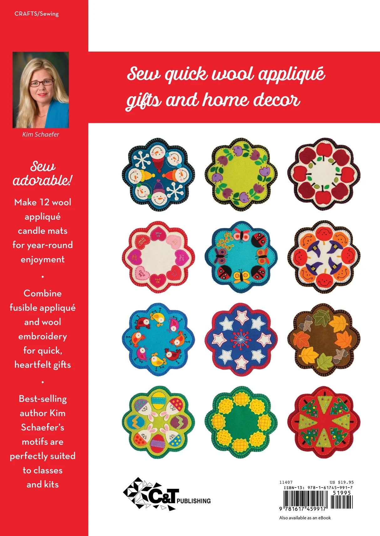 Kim Schaefer's Calendar Candle Mats £16.00