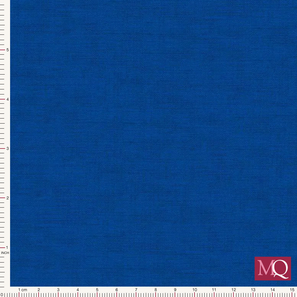 Linen Texture by Makower - Ultramarine