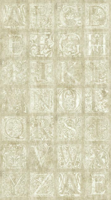 Stonehenge Monogram Panel by Northcott - 21245-12 Reduced