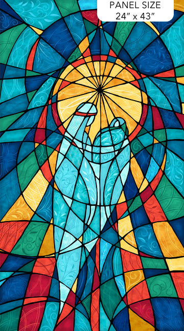 Nativity by Alison McGarrigle for Northcott Fabrics Panel