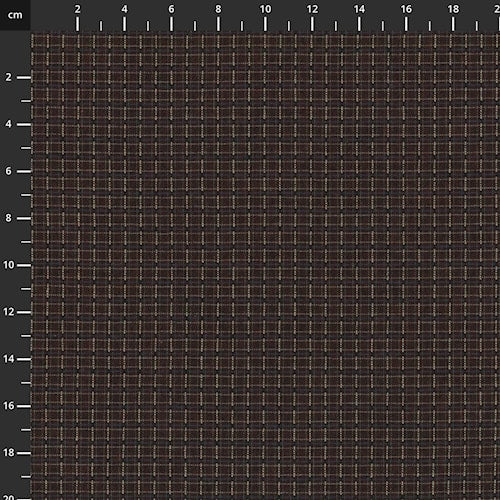 Tochio Yarn Dyed fabric - Red/Brown