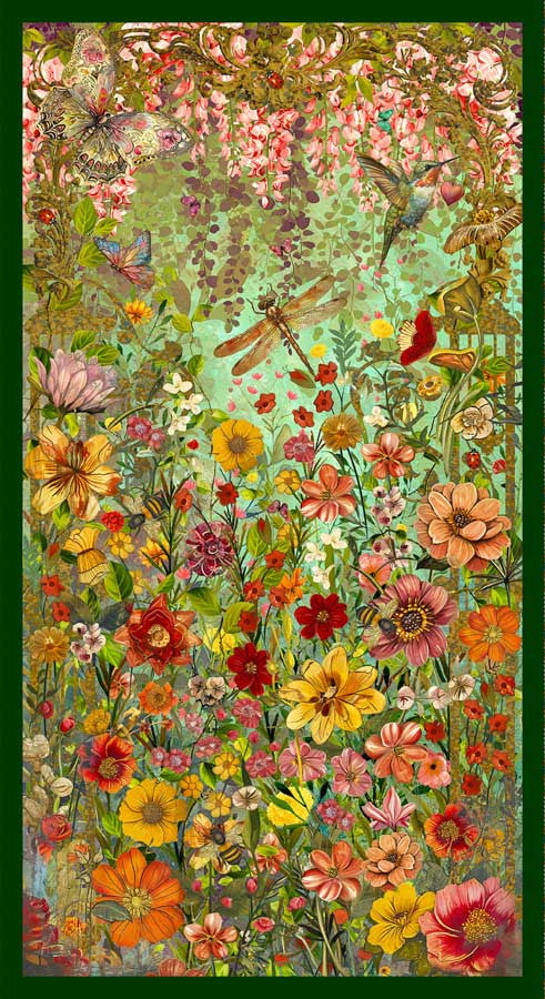 Enchanted Canopy Panel by JK Stewart for Blank Textiles