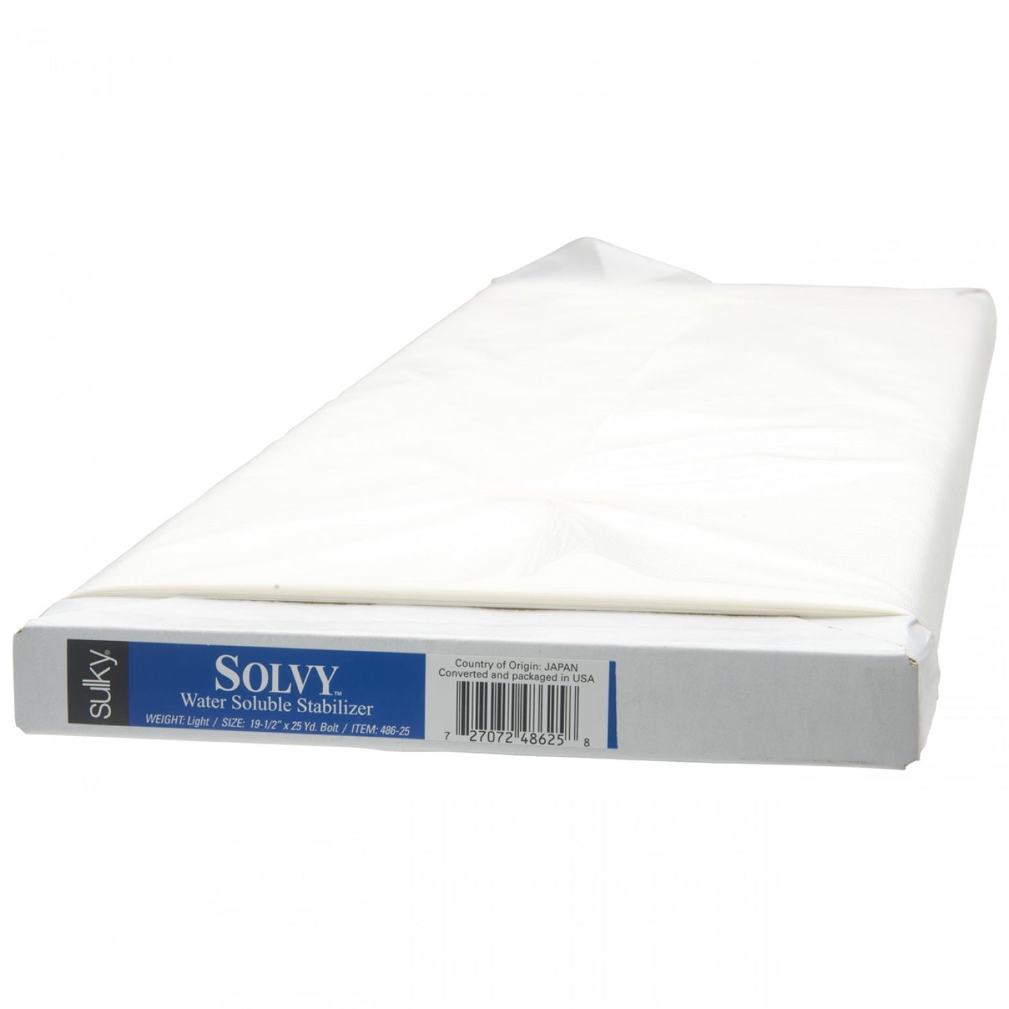 Solvy water soluble stabiliser
