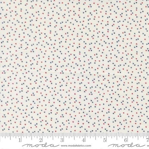 American Gatherings 111 by Primitive Gatherings for Moda - Confetti blenders Cloud 49325-11
