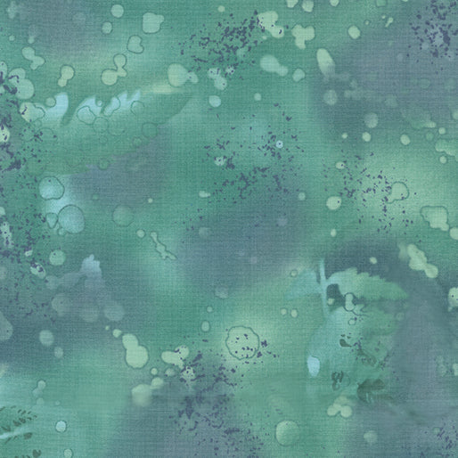 Fossil Fern by Benartex - Carribean Sea 528 08 Remnant
