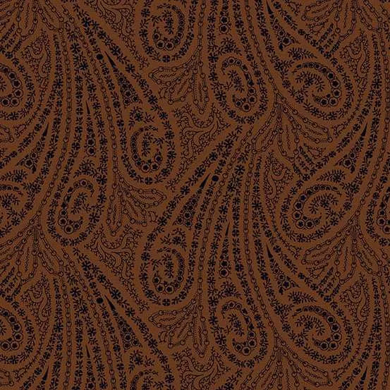 Grand Paisley by Jo Morton - Coffee