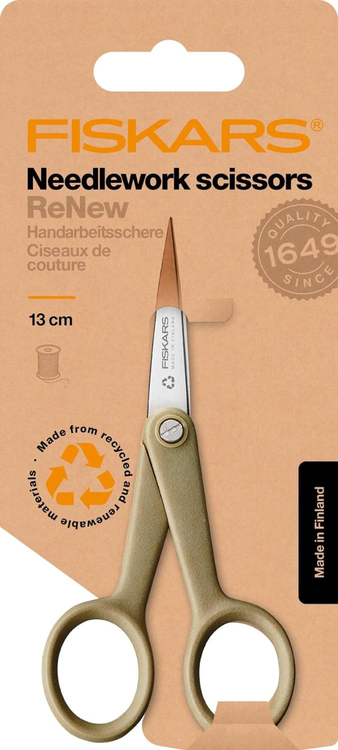 New - Fiskars Needlework Scissors - Renew