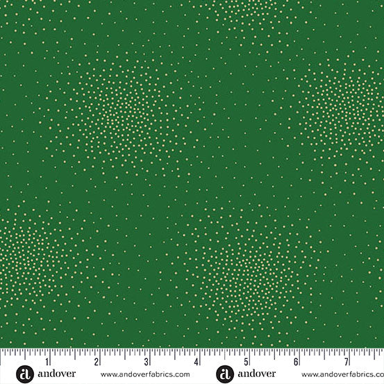 Spritz Metallic by Andover Evergreen