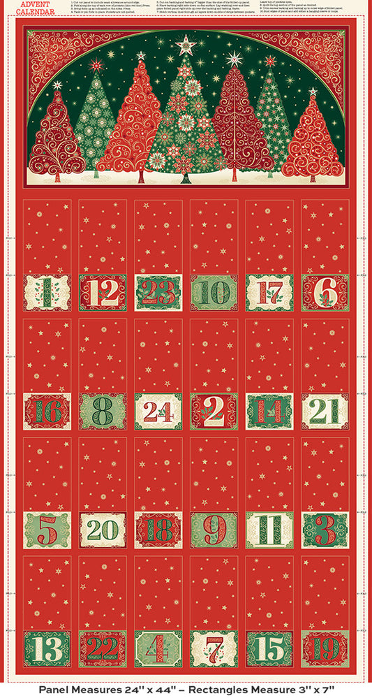 Adorn by Makower Advent Multi 220-1