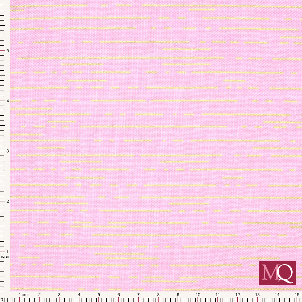 Libs Elliott Greatest Hits Vol 1 by Makower - Dashes Pink 9010-ME Remnant