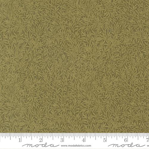 Morris Muse - by Barbara Brackman for Moda -Sage