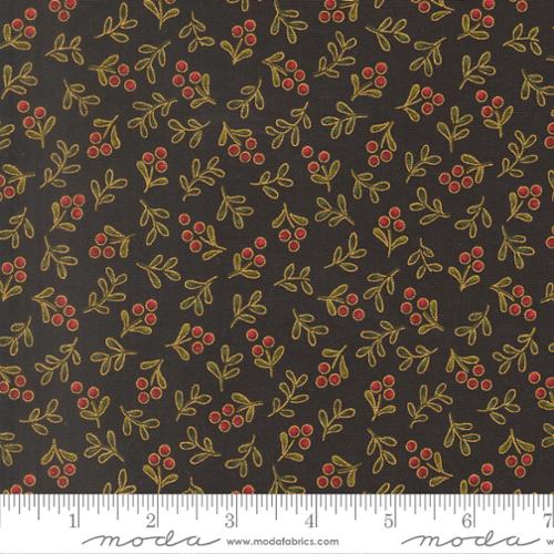 Merry Manor Metallic by Moda - Ebony 33866 14M