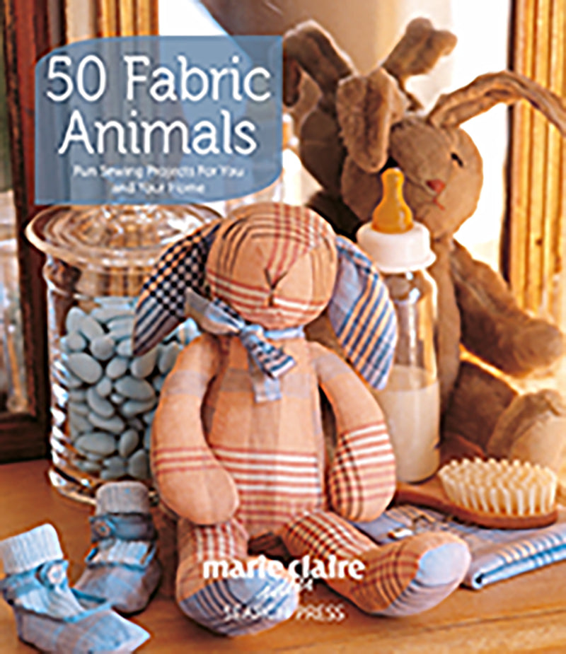 50 Fabric Animals Book