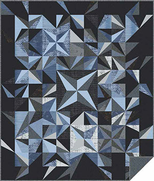 Almost Blue Quilt Pattern designed by Libs Elliott - Free Download