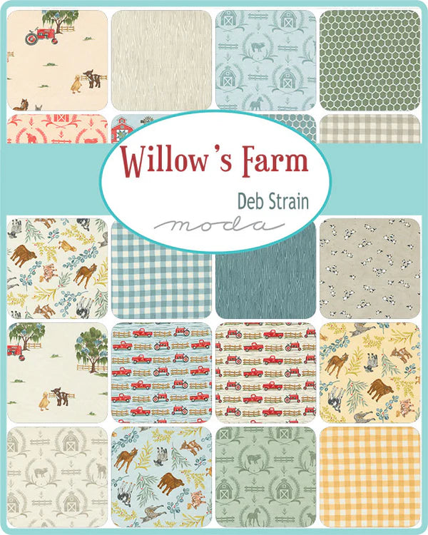 Willow's Farm 5" Charm Pack - by Deb Strain for Moda