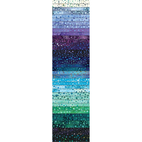 2.5" Strips - Bali Pop - Bali Batik from Hoffman - Lupine