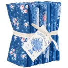 Fat Quarter Bundle - Tilda Something Blue. Dark