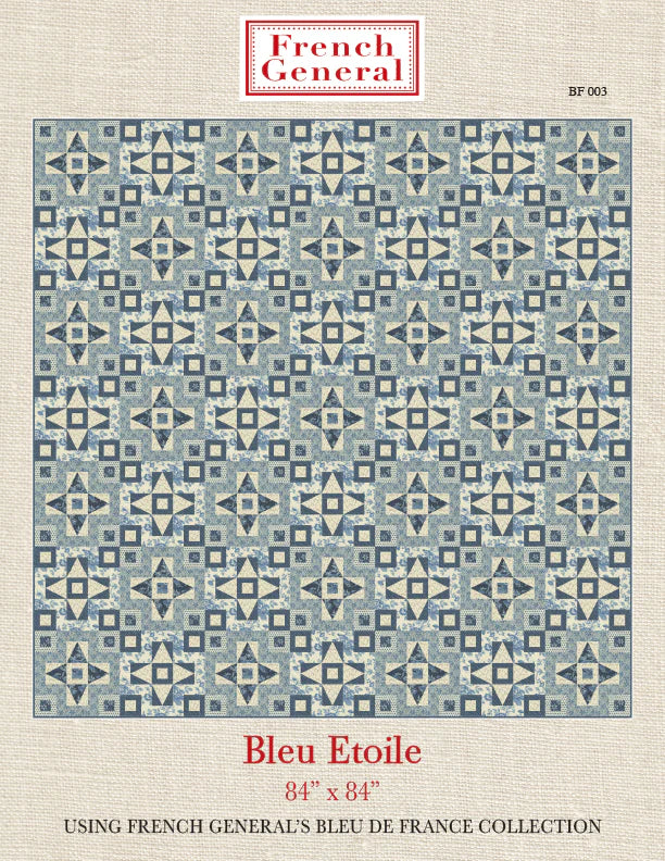 Bleu Etoile - Pattern From French General