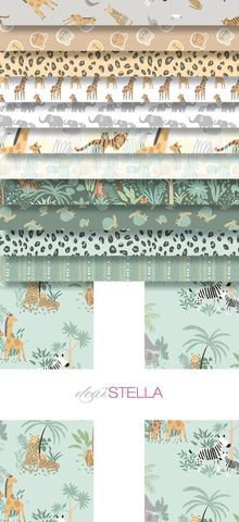 Grasslands 10" Layer Cake - from dear Stella - 42pcs