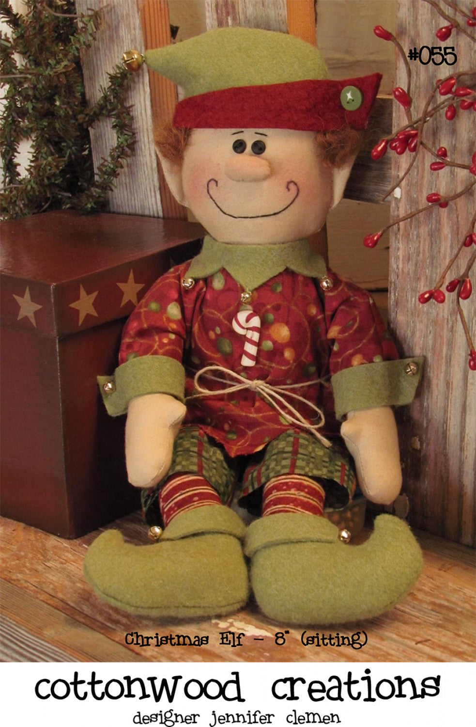 Christmas Elf Pattern by Jennifer Clemen