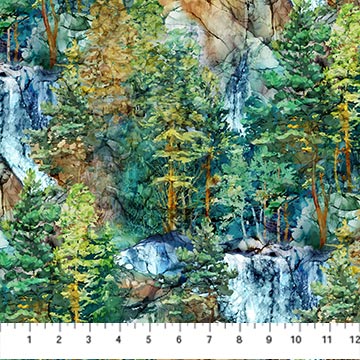 Cedarcrest Falls by Deborah Edwards and Melaine Samra of Northcott - All Over Scenic