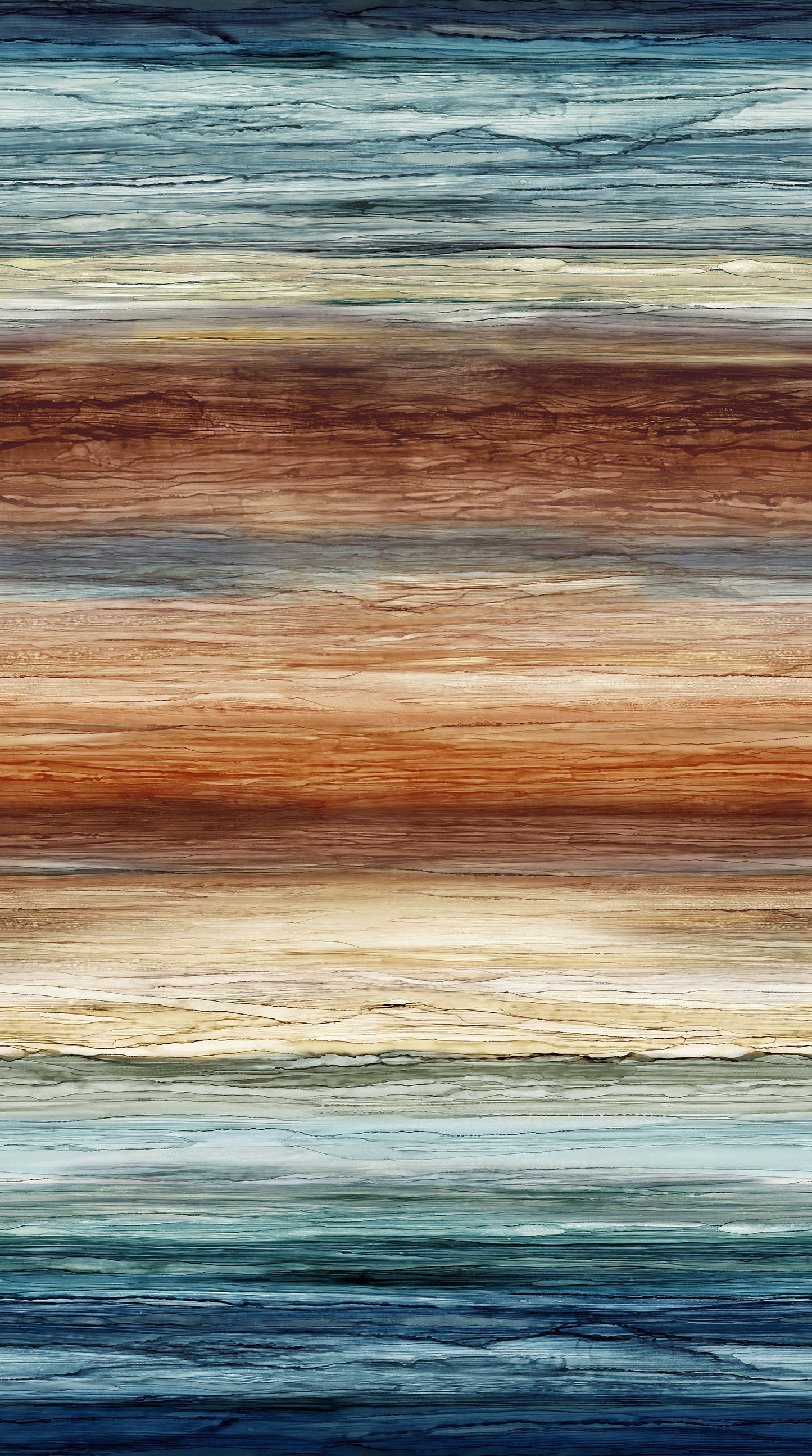 Fox Den by Deborah Edwards and Melanie Samra- Ombre Blue Muliti