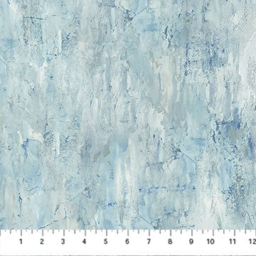 Poppy Meadow by Northcott Wash Texture Blue DP29091-42
