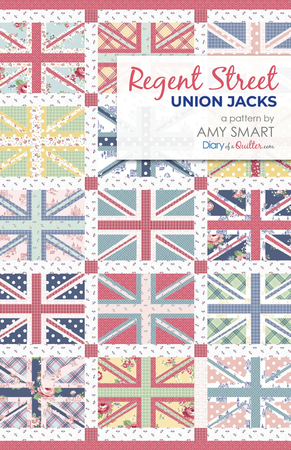 Regent Street Union Flags by Amy Smart