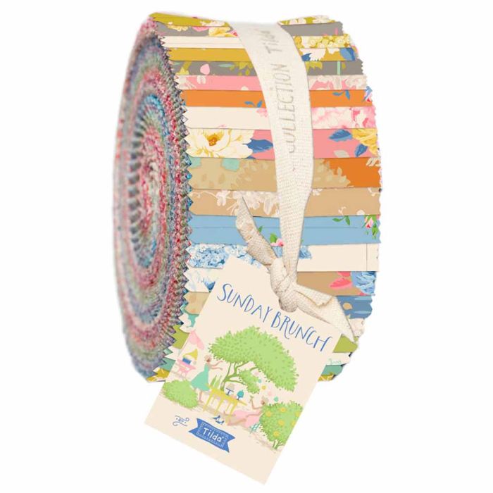 Fabric Roll - Tilda Sunday Brunch - 40pcs