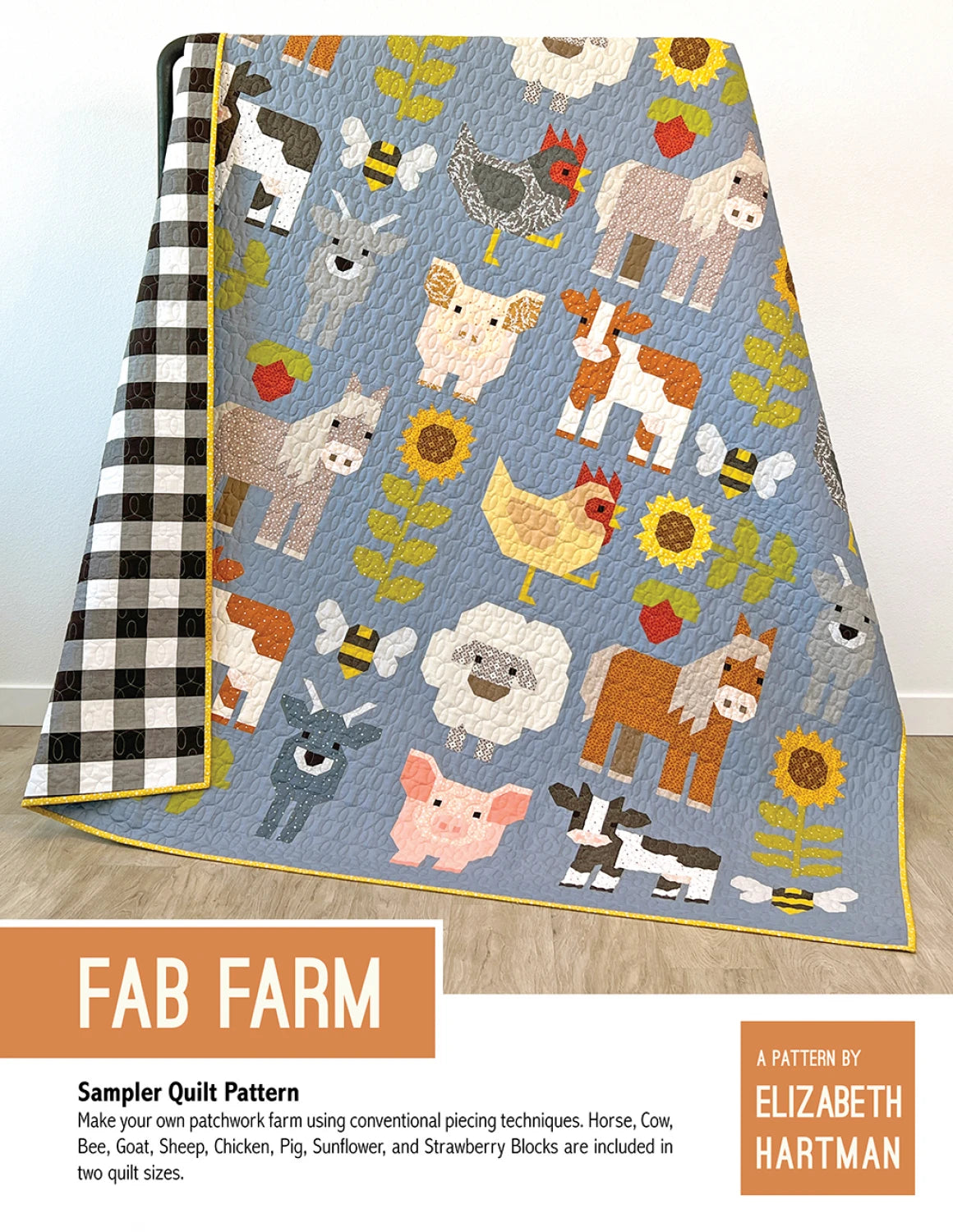 Elizabeth Hartman - Fab Farm - Quilt Pattern