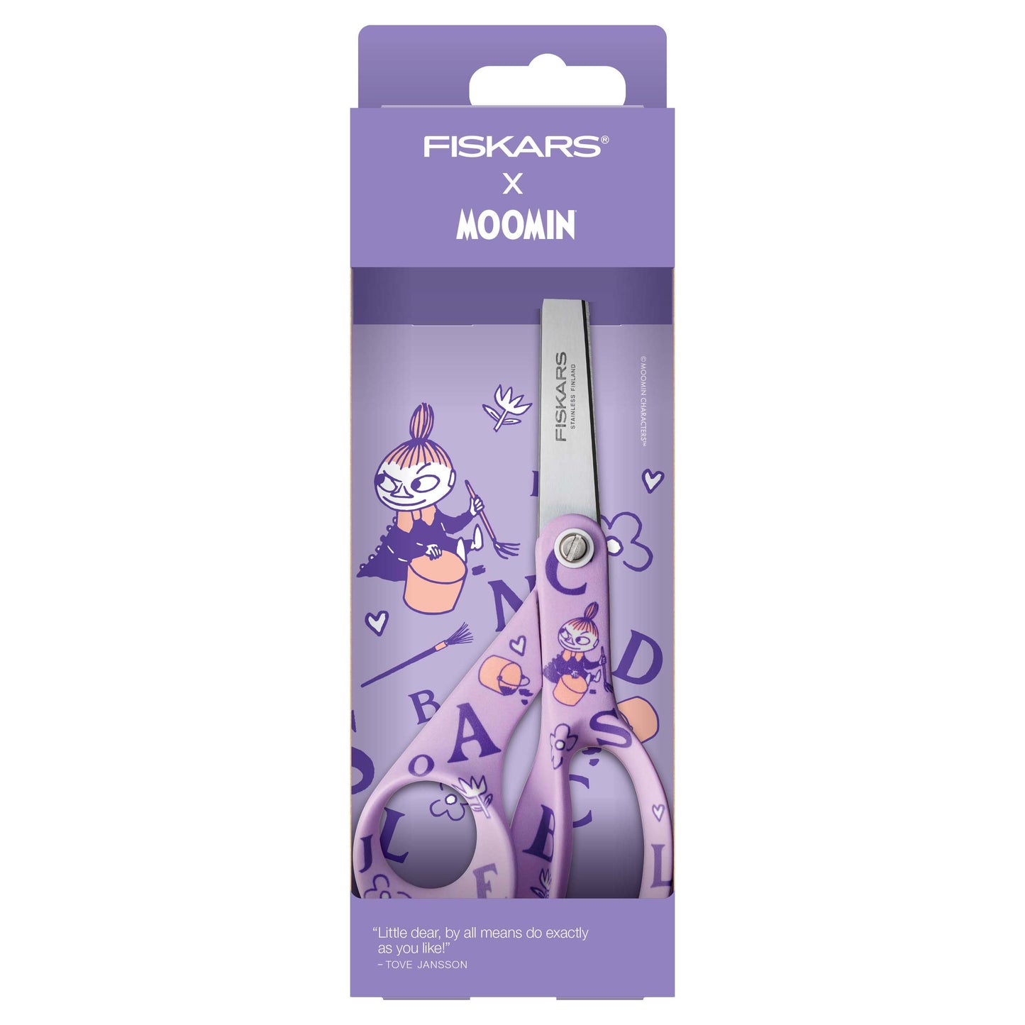 Fiskars Universal Moomin Scissors Moomin ABC Feat: 21cm