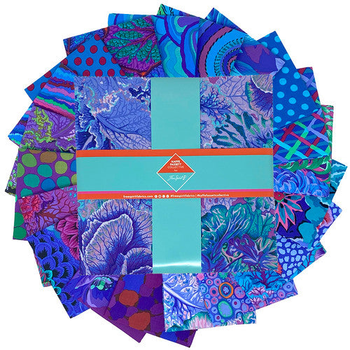 5" Charm - Kaffe Fassett Collective - Classics & Stash Royal from Free Spirit