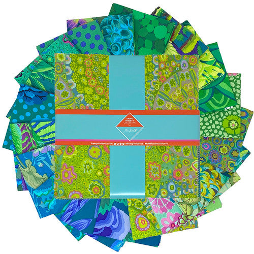 5" Charm - Kaffe Fassett Collective - Classics & Stash Tidal from Free Spirit