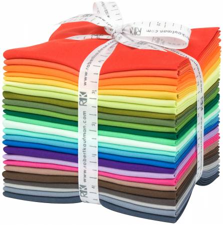 Fat Quarter Bundle Kona Solid FQ-1589-25
