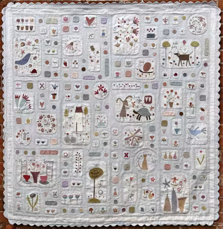 Quilt Pattern - A Day in Happy Land by Hatched and Patched