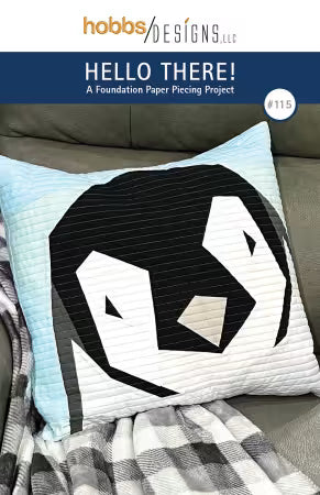Hello There! - Foundation Paper Piecing Project by Hobbs Designs