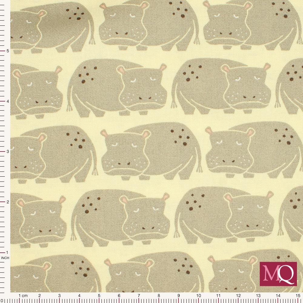 Rising Sun by Cotton and Steel for Moda -Hippo Shadow