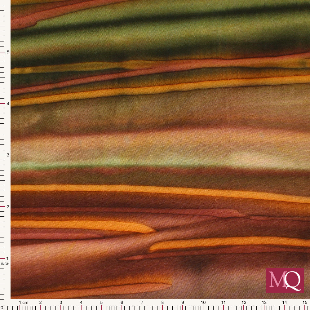Patina Handpaints Batik by R Kaufman - Russet