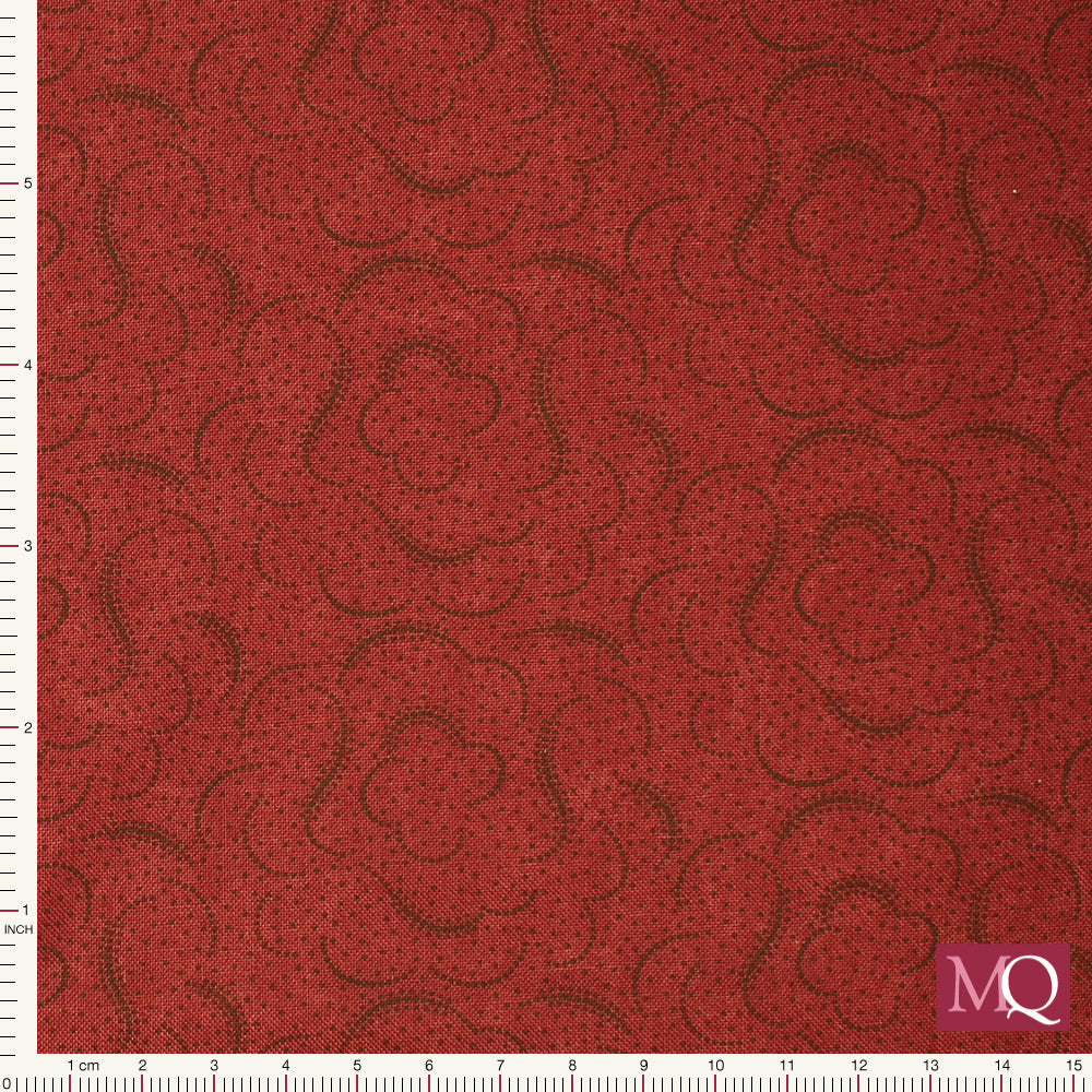 Daisy Lane by Kansas Troubles for Moda - Carnation