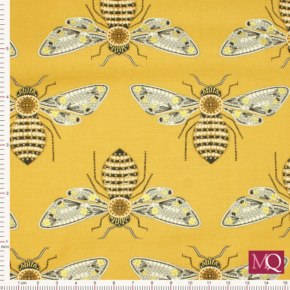 Bee Garden by Gingiber for Moda -Honey