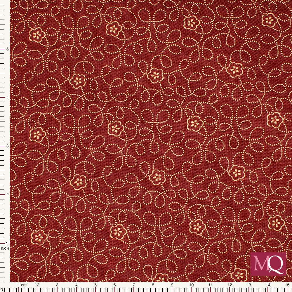 Daisy Lane by Kansas Troubles for Moda - Carnation