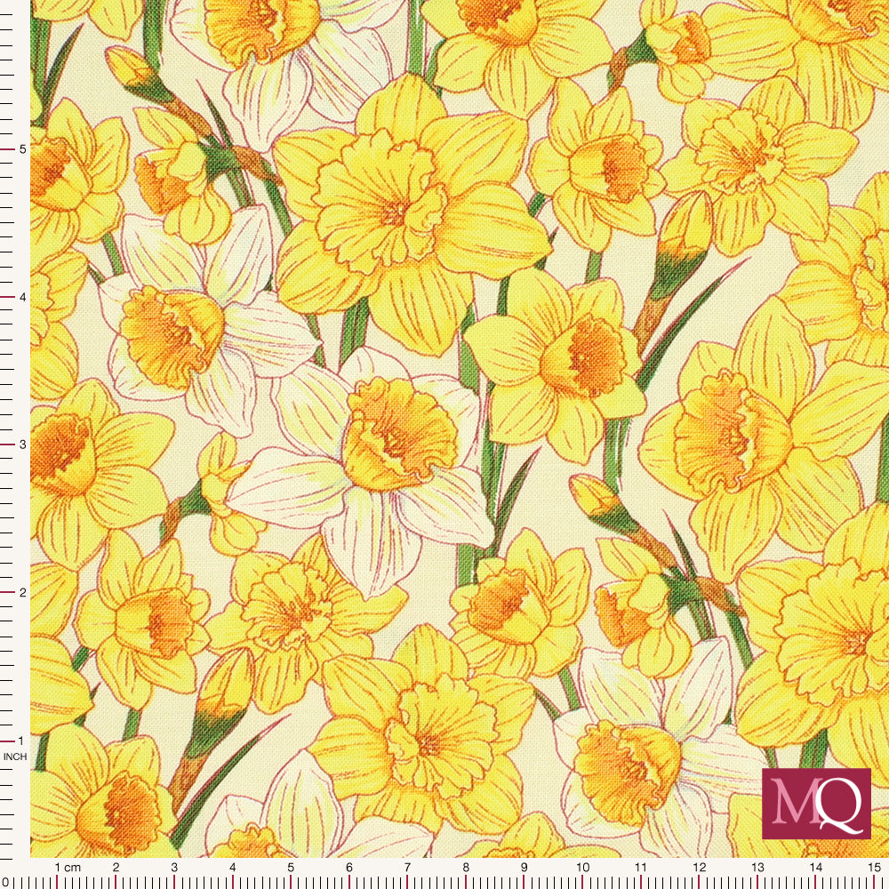 Flower Market by Ned Barraud for Nutex - Daffodil