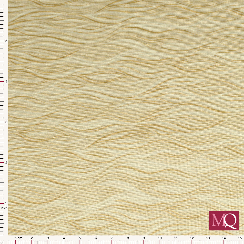 Driftwood by Makower -Ripple Cream