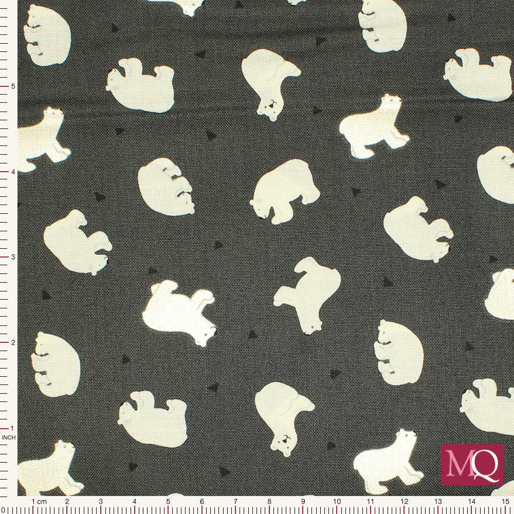 Small Things Polar Animals by Lewis and Irene Polar Bear SM46-3 £1.30/10cm