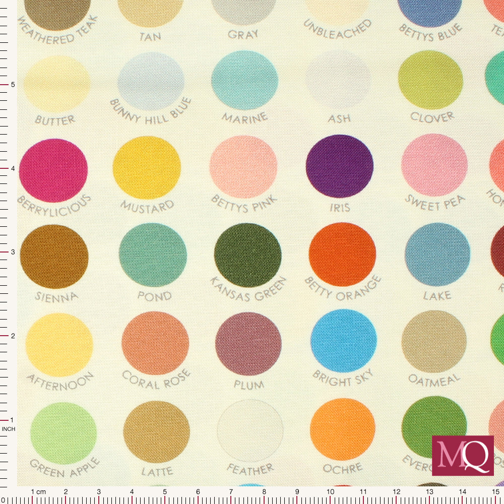 My Favorite Color is Moda by Moda -Dots Multi