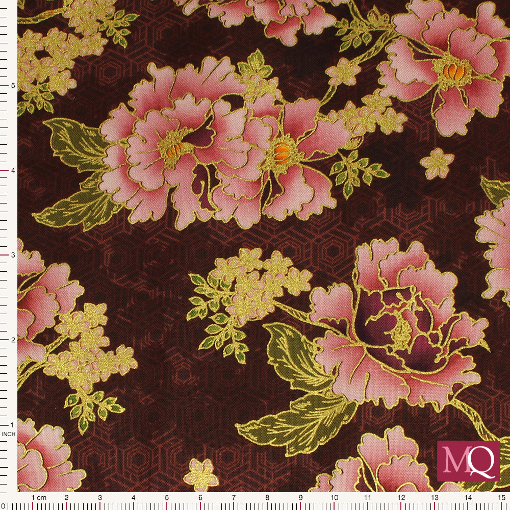 Imperial Collection - Graceful Crane from R Kaufman - Plum