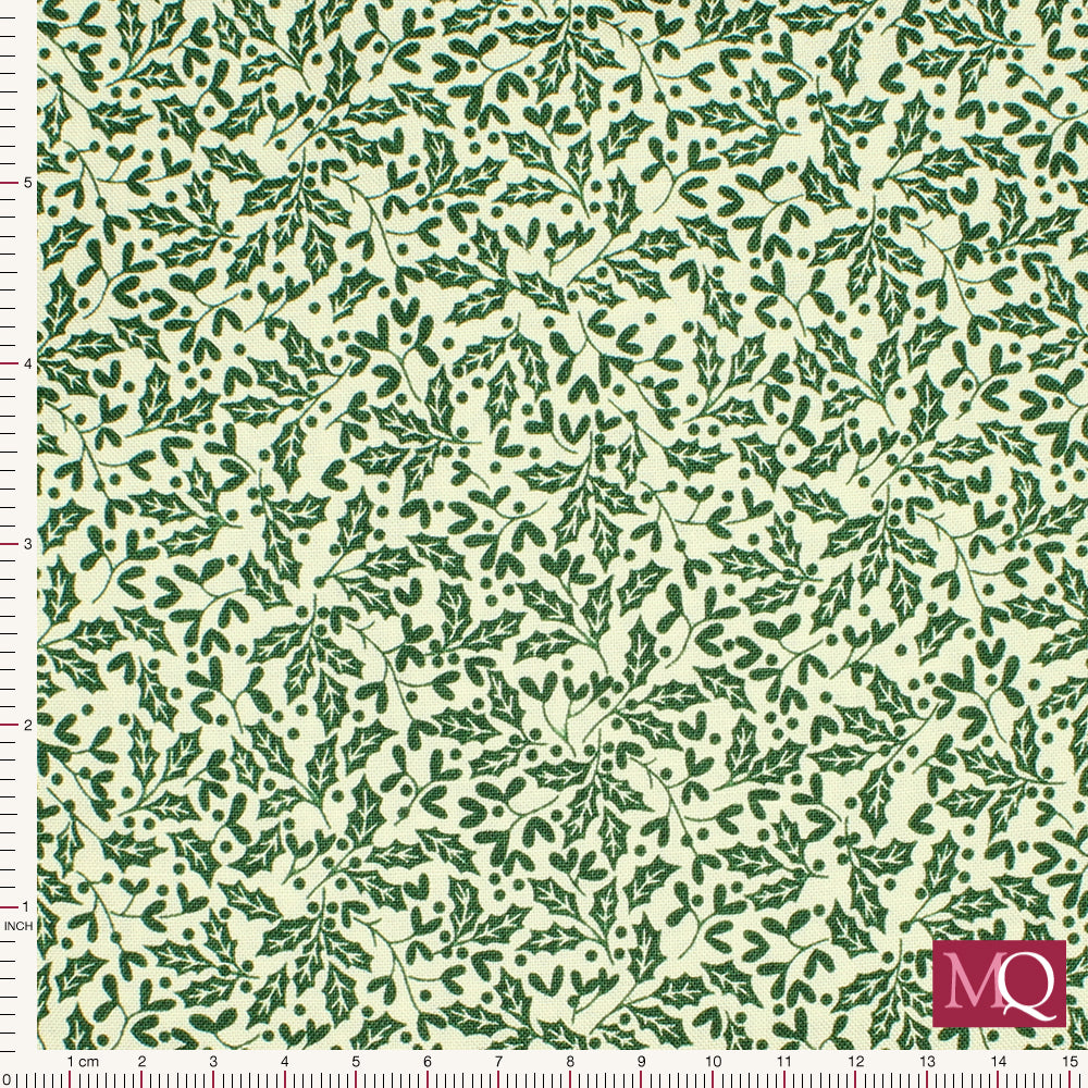 Scandi by Makower -Holly Green 114/G